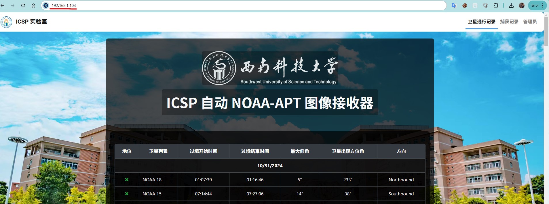 浏览器地址栏示例图像